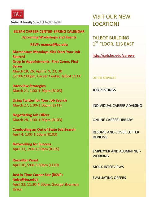 career events