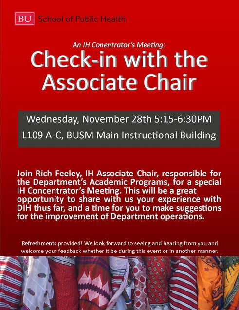 Check in with the chair 2012