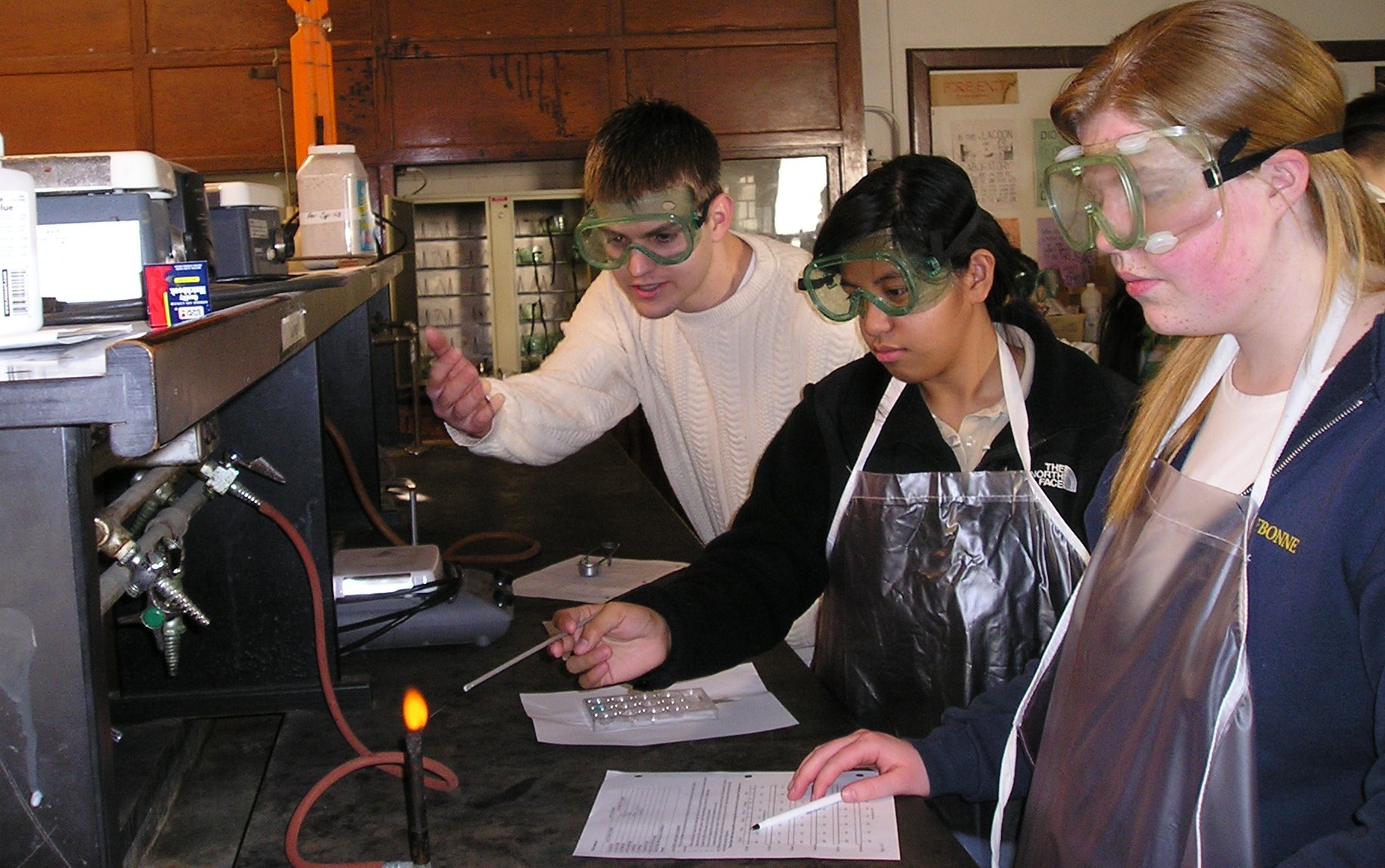 flame test