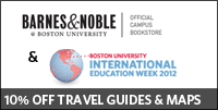 10% off travel guides & maps