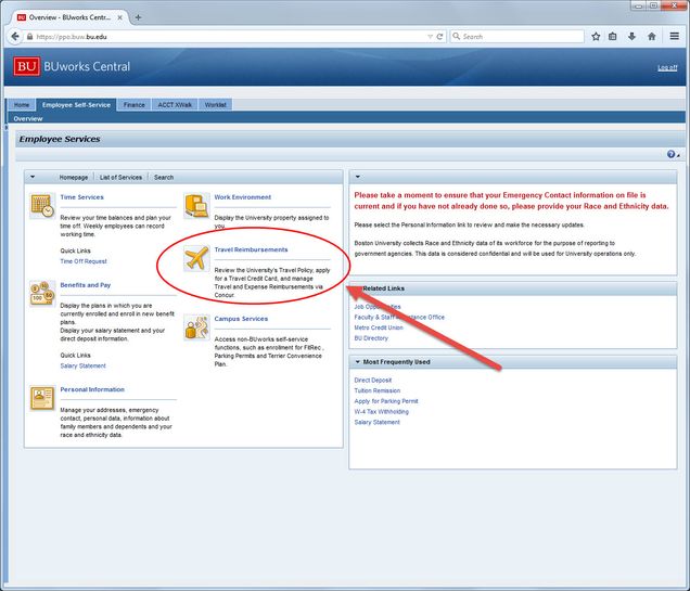 Concur Login_Step 7