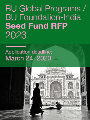 BU Global Programs / BU Foundation-India: Seed Fund RFP 2023 - Application Deadline: March 24, 2023
