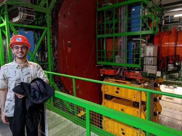 Caspian Chaharom at CERN