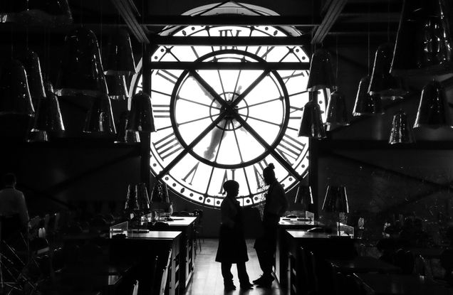 Finalist 2024 GP Photo Contest behind the clock at Museum D'Orsay Paris