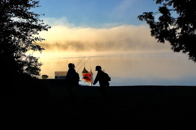 Finalist 2025 GP Photo Contest Sunset on a lake in Canada
