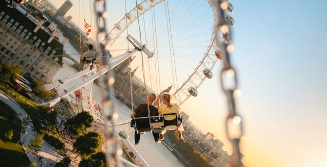 2013 GP Photo Contest Finalist Couple is a fair ride swing