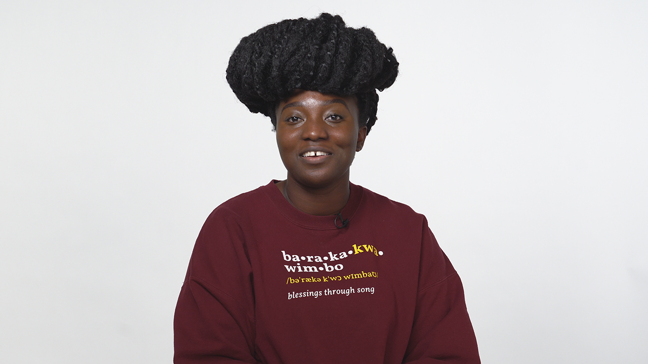 Graduate student Maame Akosua Ohemeng-Tinyase