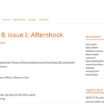 screenshot of a text-filled website