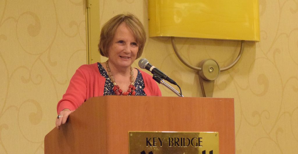 Judith Gibson, HHHP Director, addressing the 2015–2016 cohort