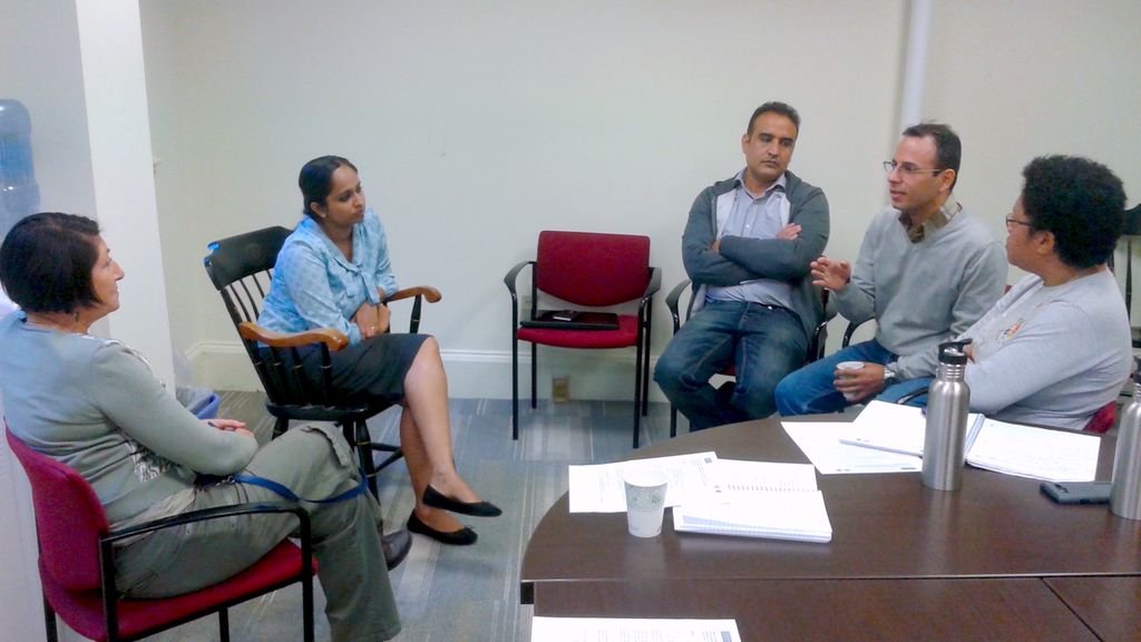 Fulbright-Nehru Scholar Vrinda Varma with Fellows