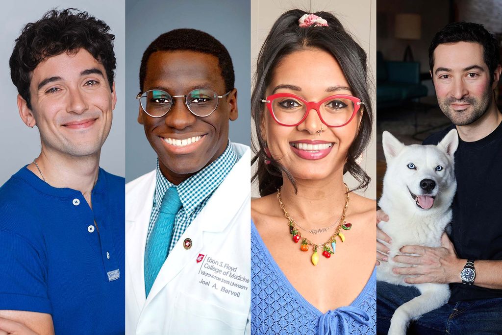 Photo: Collection of 4 professional headshots