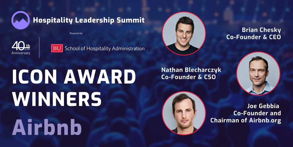 2022 Summit Icon Award Winners Airbnb Founders