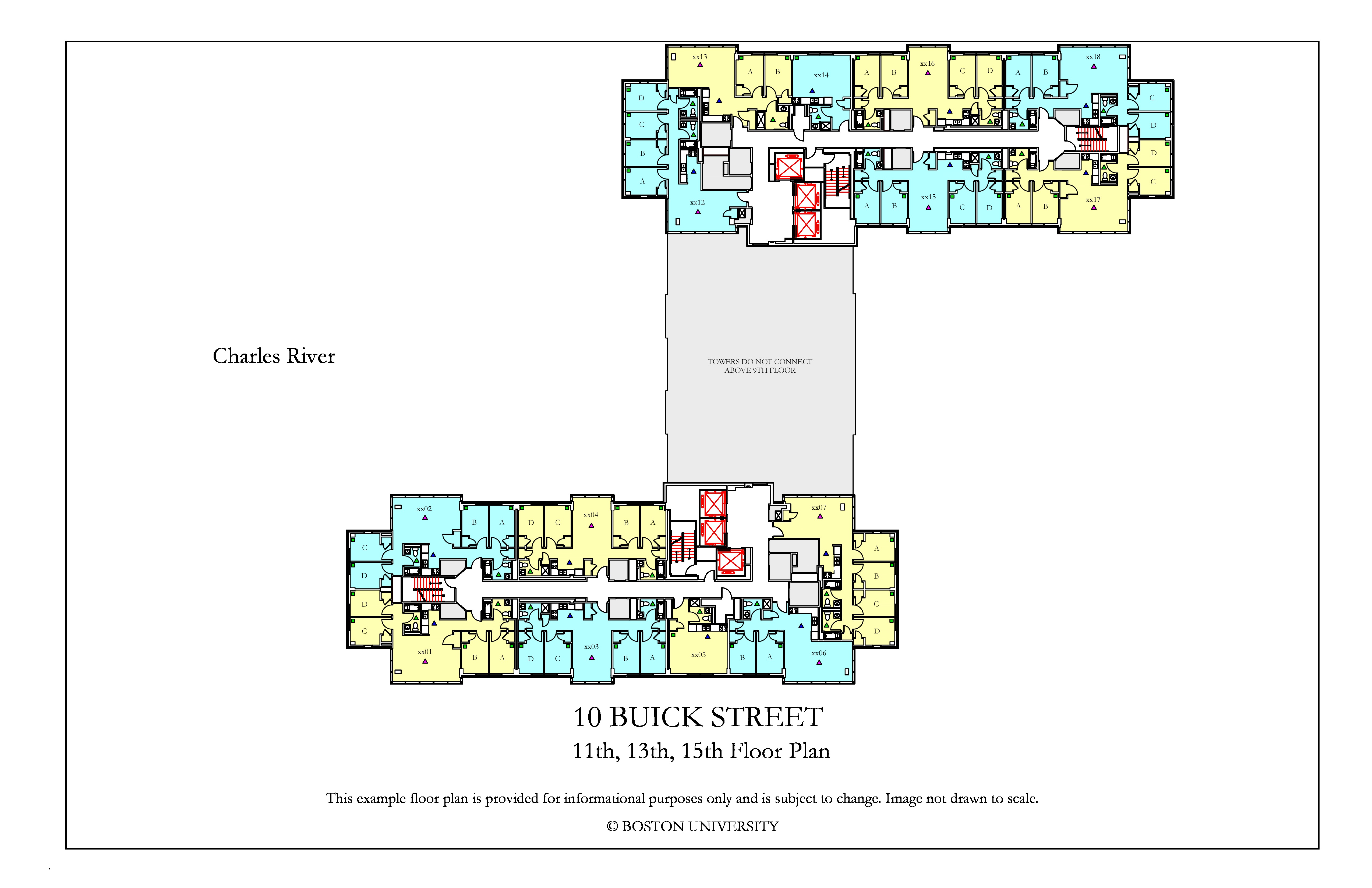 10 Buick Floor Plan Boston University Housing