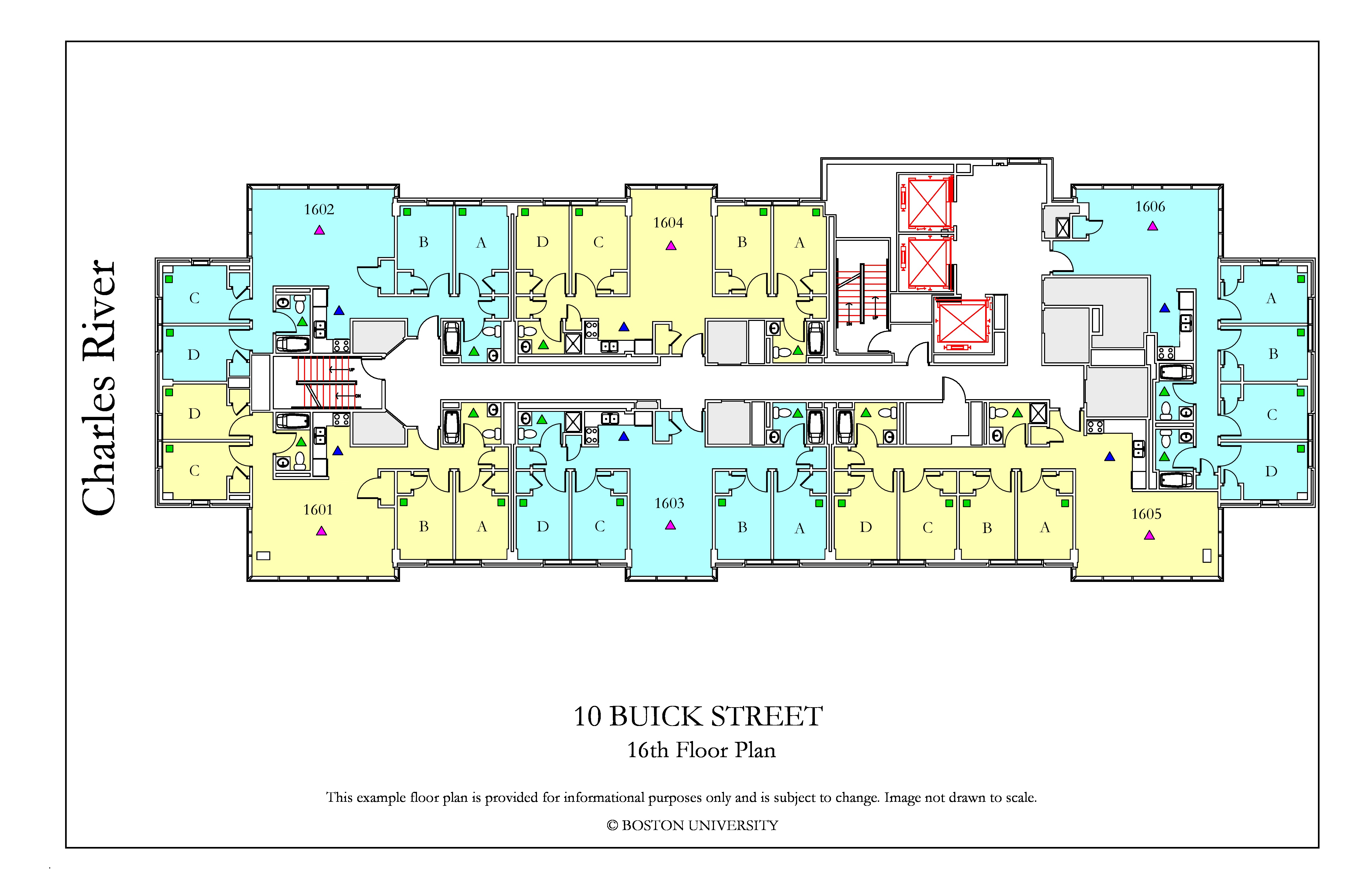 10 Buick Floor Plan Boston University Housing