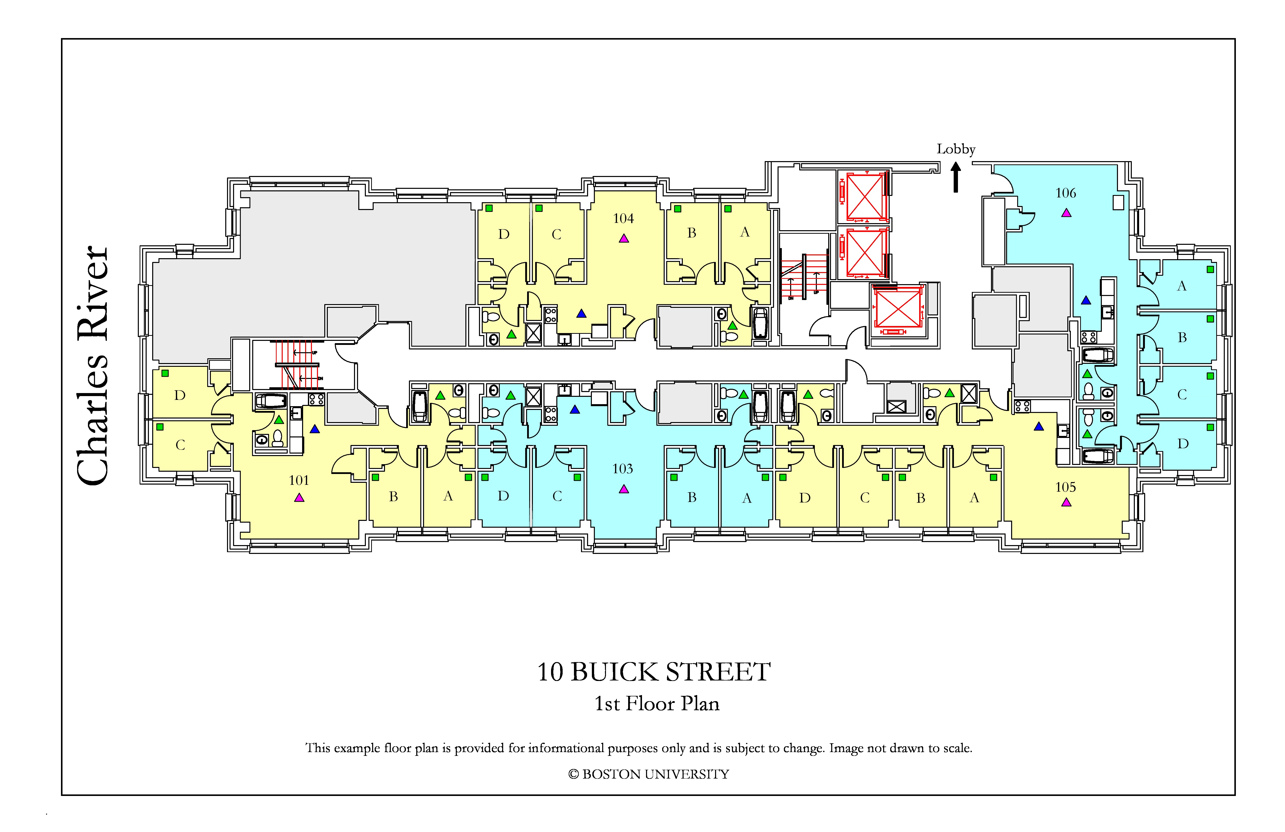 10 Buick Floor Plan Boston University Housing