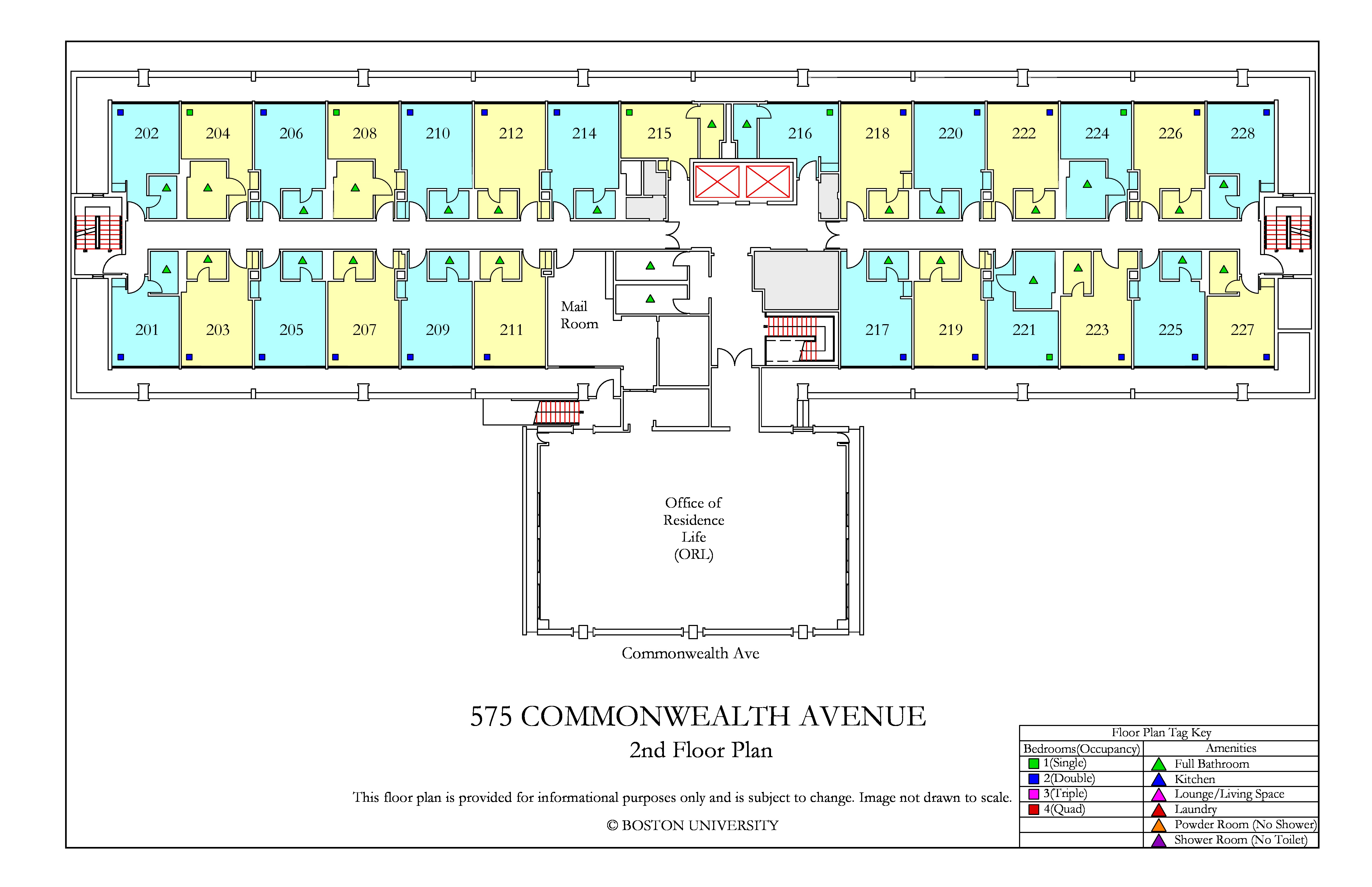 Boston University Dorm Floor Plans