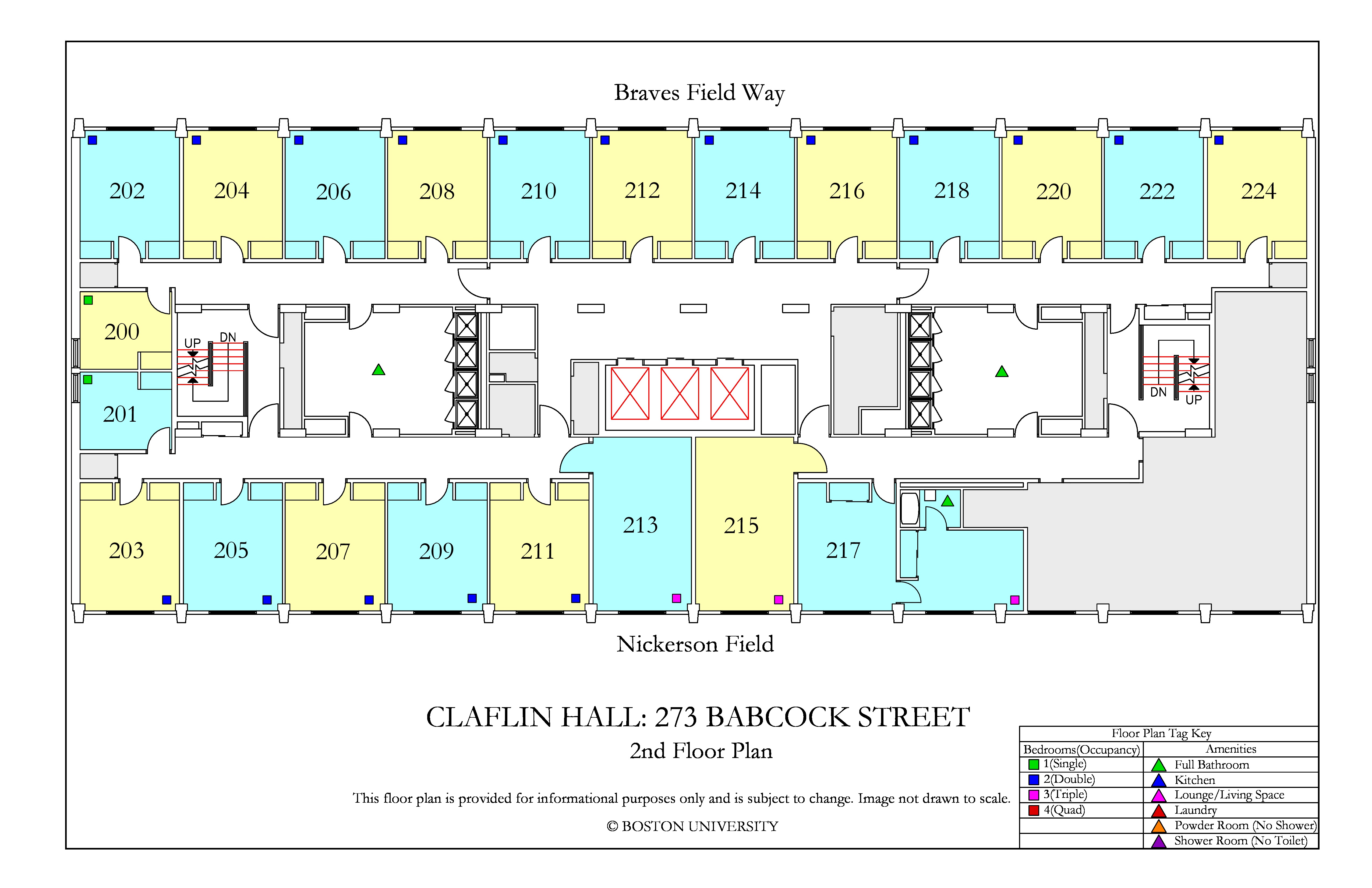 Claflin Hall Boston University Housing