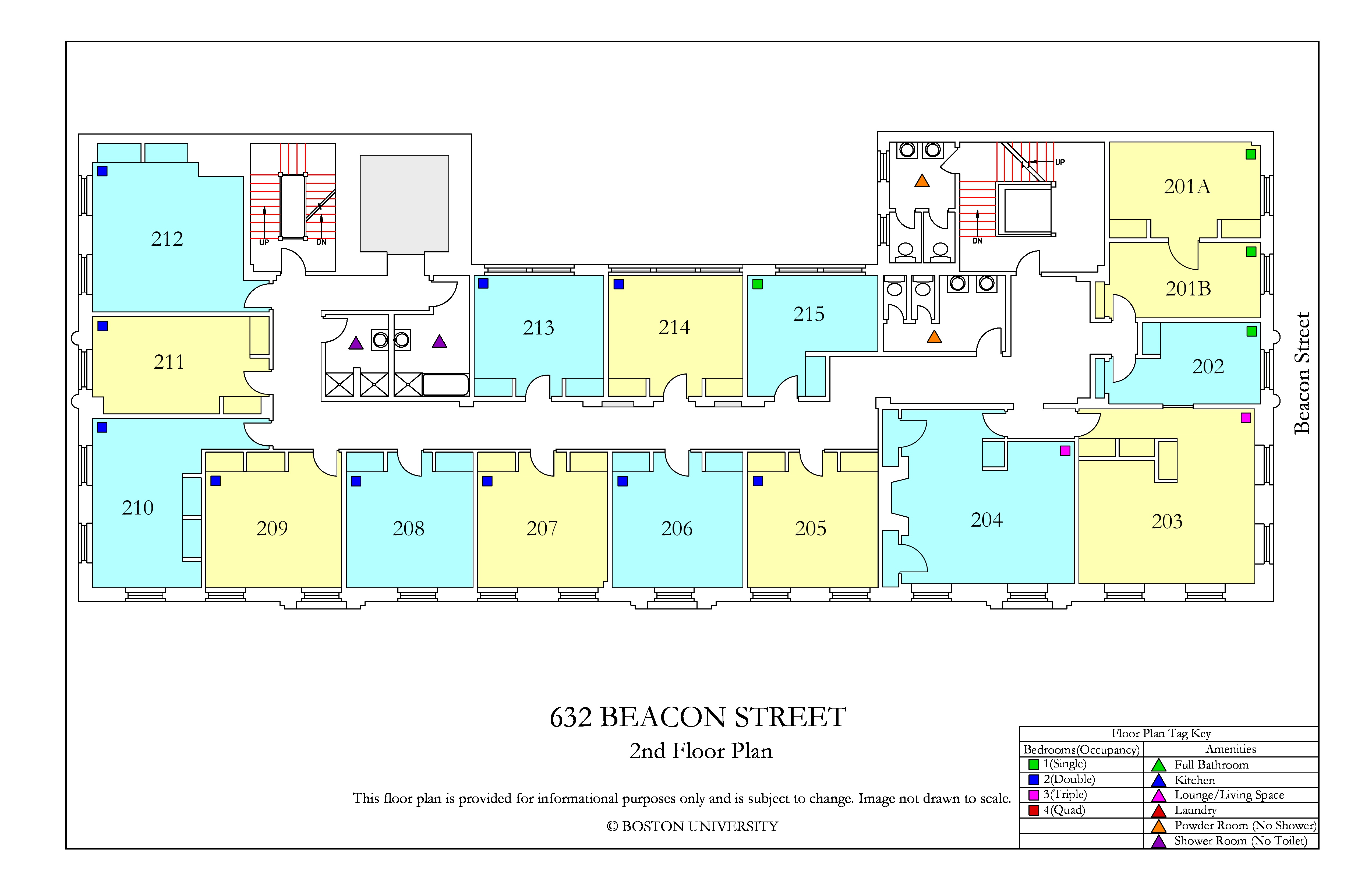 632 Beacon_2ndFloor Boston University Housing