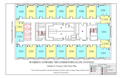 Warren Towers Floor 12 C Tower