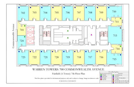 Warren Towers Floor 7 A Tower