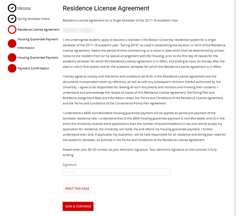 RLA Boston University Housing