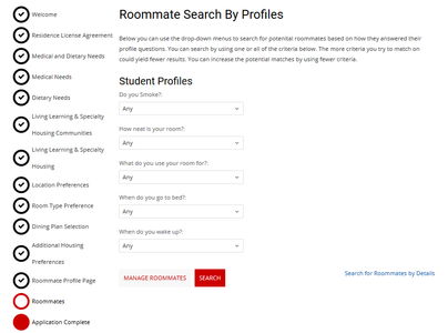 transfer roommate search-profiles