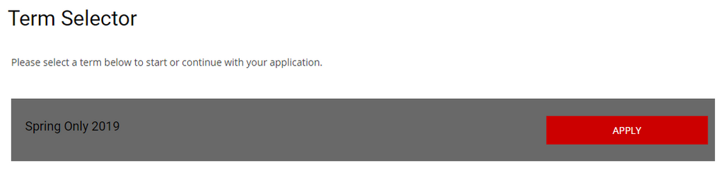 term selector