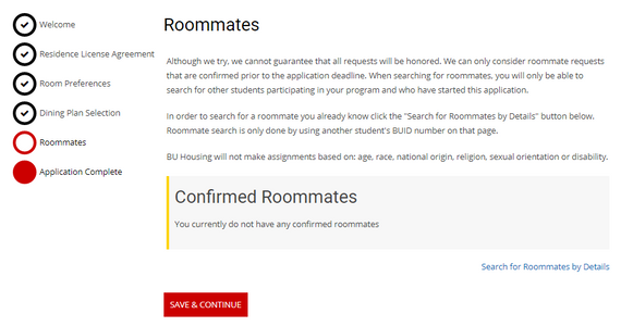 MET Roommates