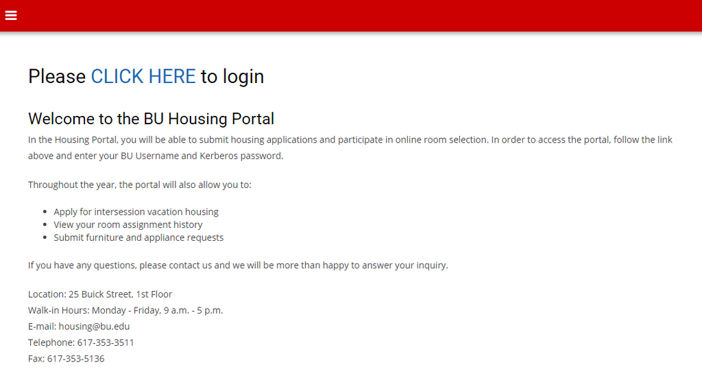 housing portal