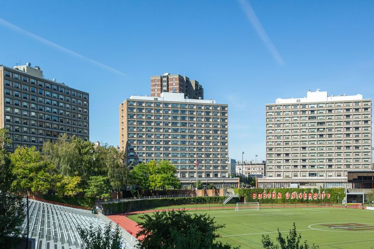 photo of west campus buildings