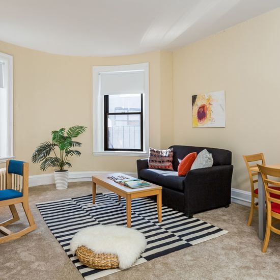 86 bay state road living room 3