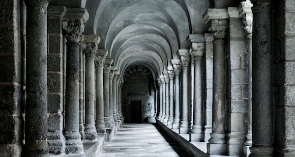 Cloister in Le Puy-en-Velay - France