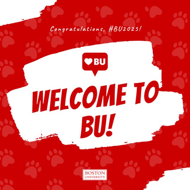 Welcome to BU #BU2025