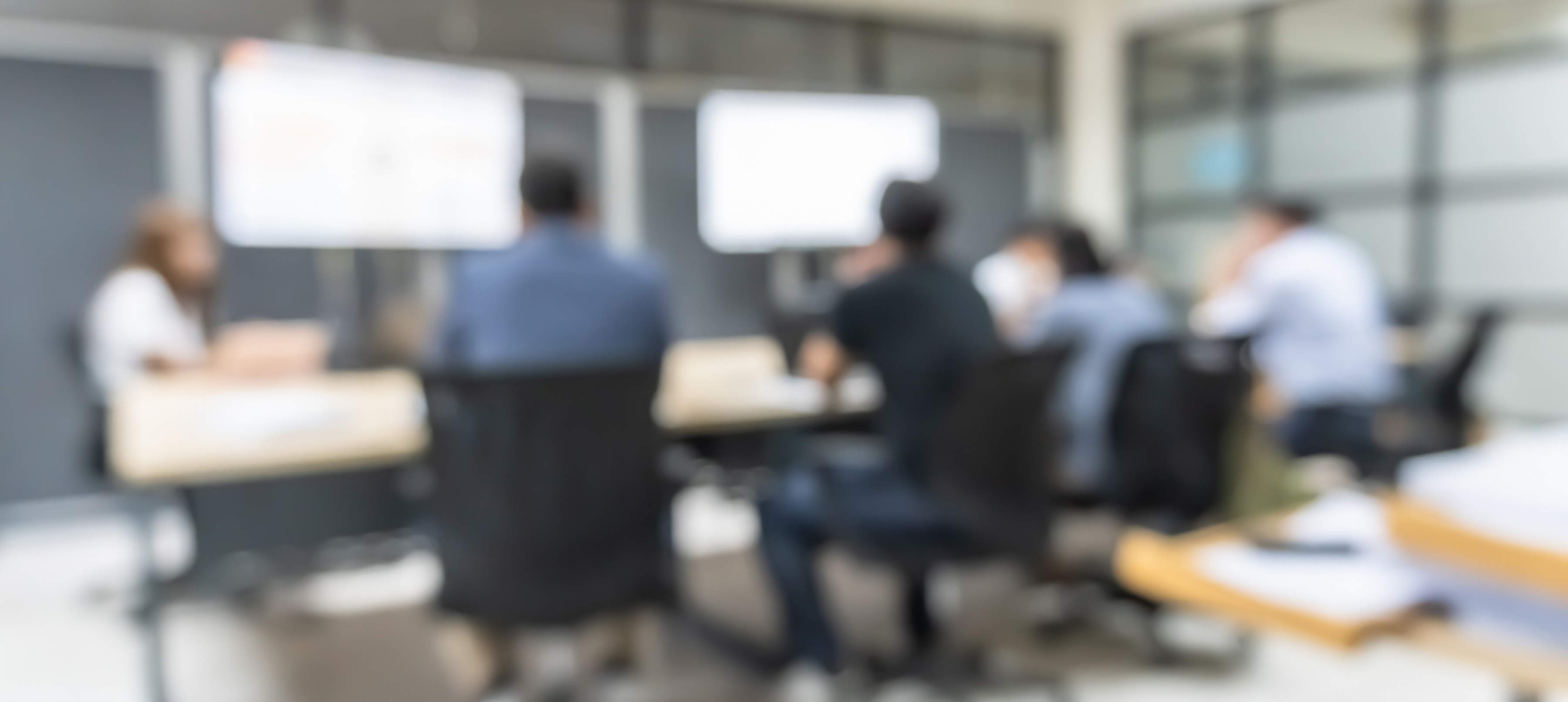 Board room of people.