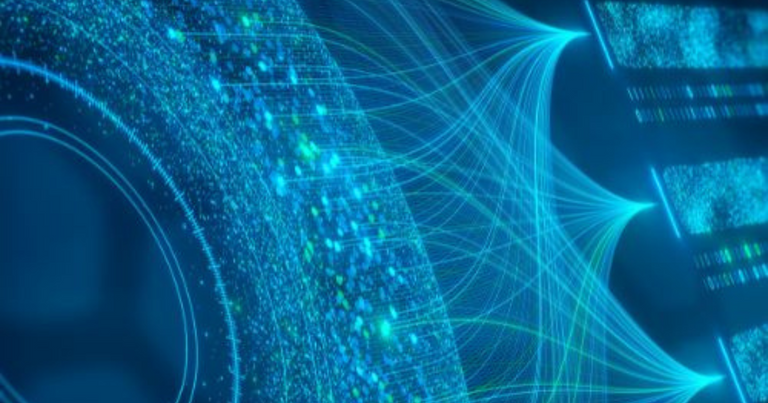 Visualizing data, blue data points