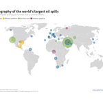 The geography of the world’s largest oil spills