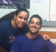 Elizabeth Baez and Kavon Kaboli