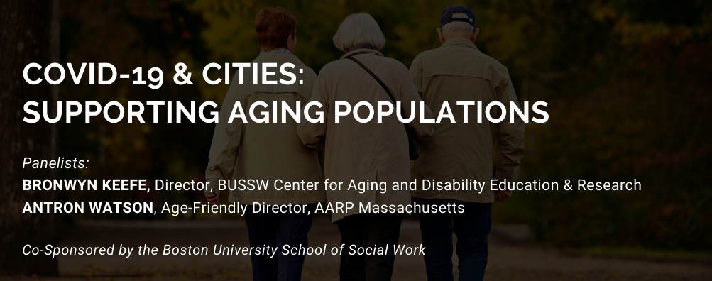 COVID-19 & Cities: Supporting Aging Populations flyer