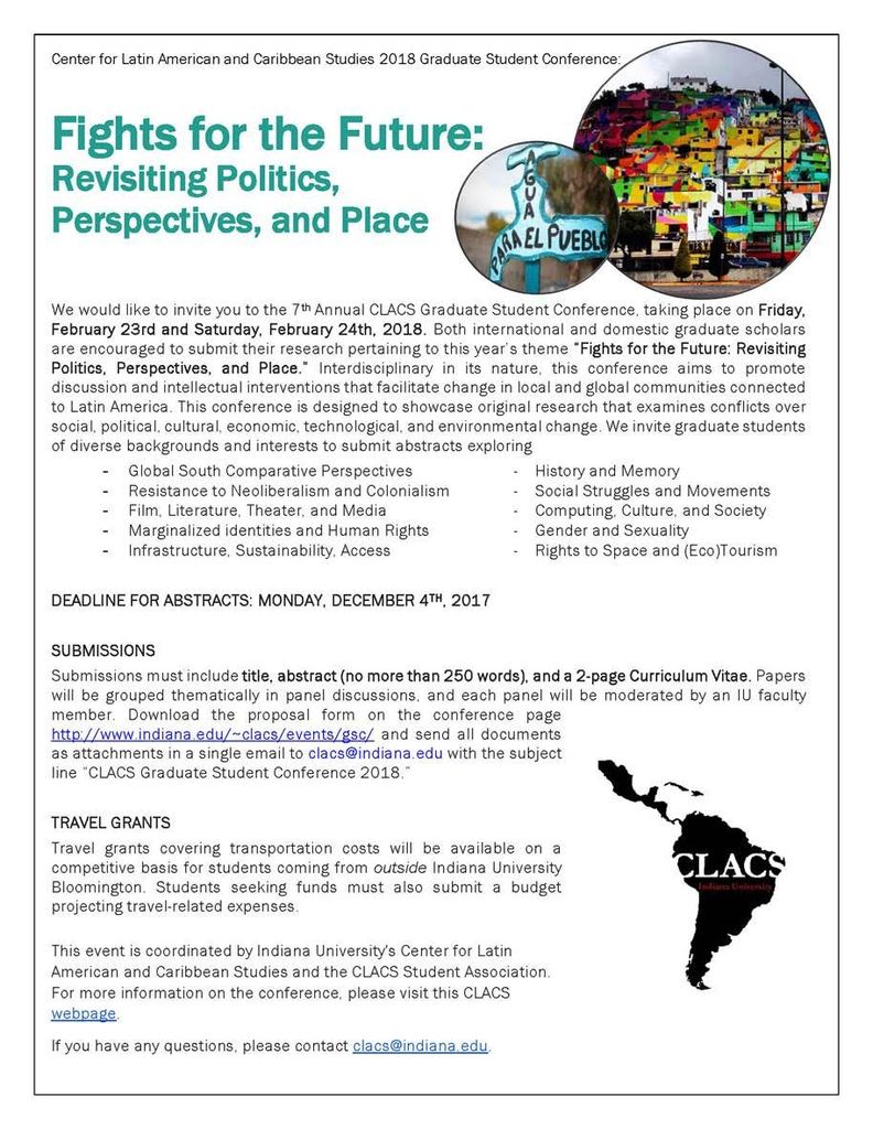 Fights for the Future: Revisiting Politics, Perspectives and Place