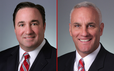 Christopher Kenney ('90) and John Morrissey ('92)
