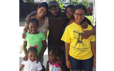 Richard Thompson and his family. (photo from aculm.org)