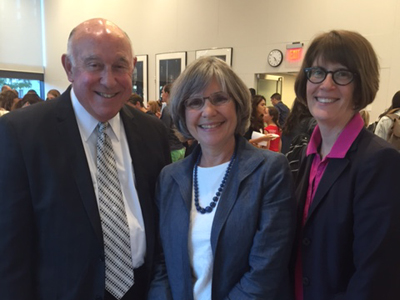 Victor Garo, Pam Hill, and Maureen O'Rourke