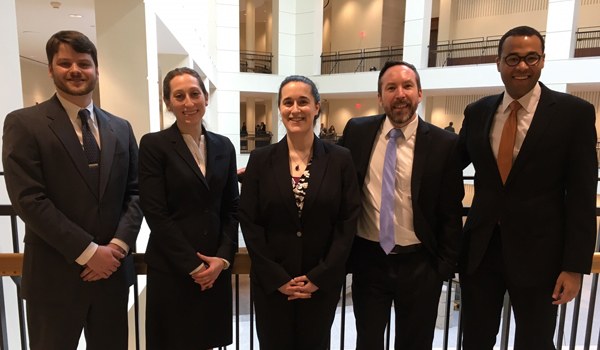 BU Law teams at the NAAC Regional Competition