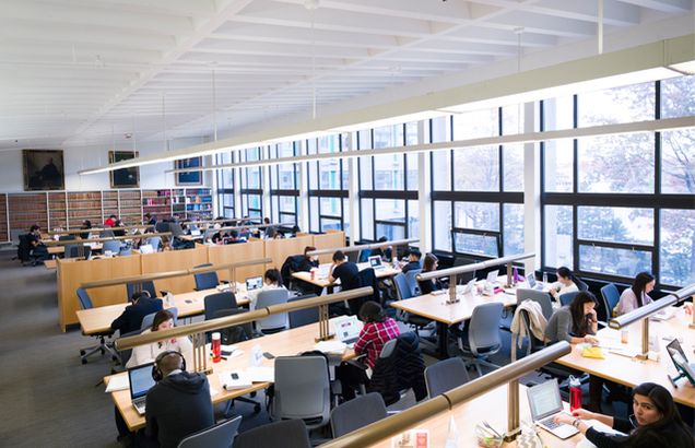 2nd Floor Library Main Study Hall