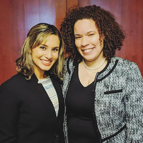 Avantika Krishna and Anyela Perez