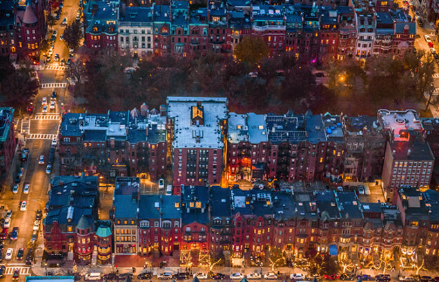 Boston aerial