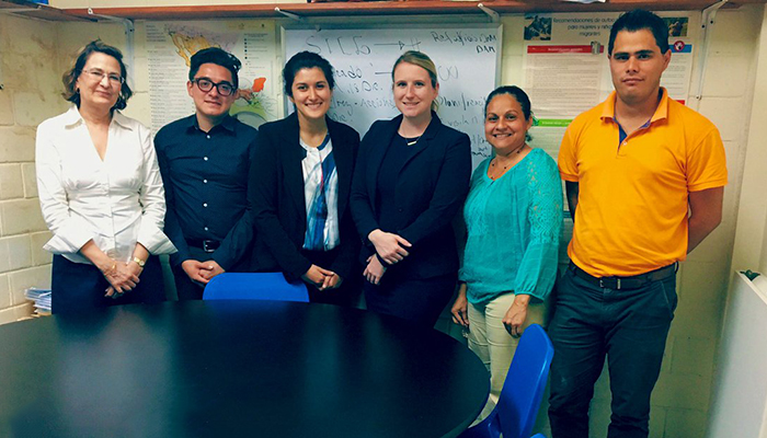 BU Law's International Human Rights Clinic on a trip to El Salvador