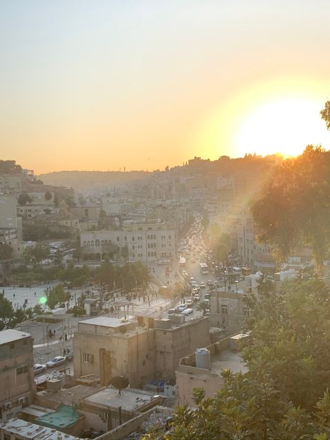 View of the city in Amman, Jordan