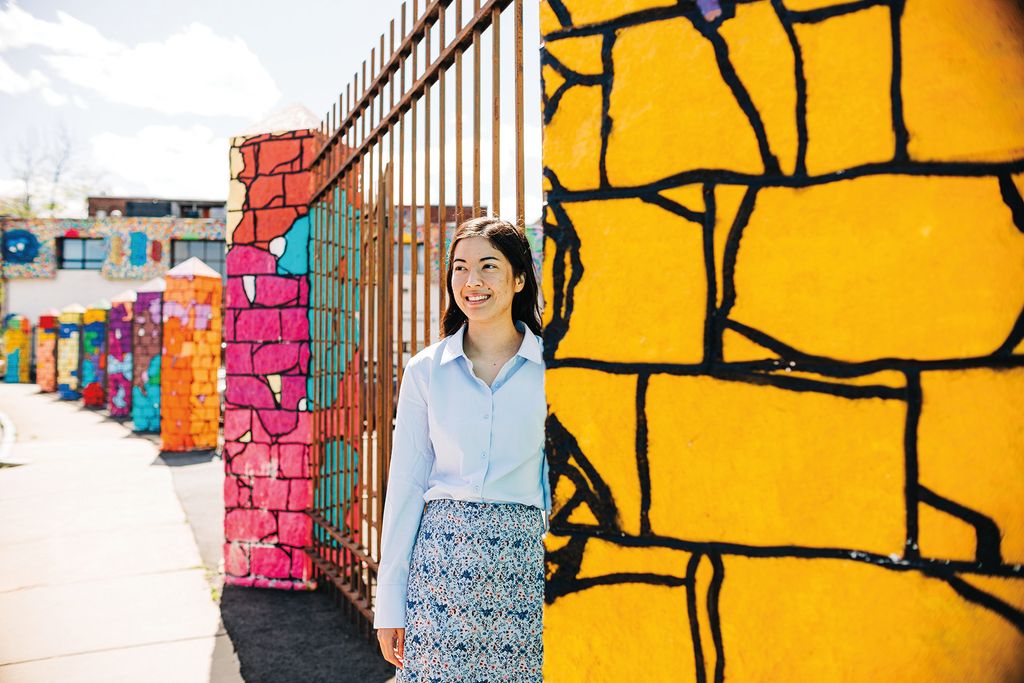 School of Law student Marie Tashima for The Record.