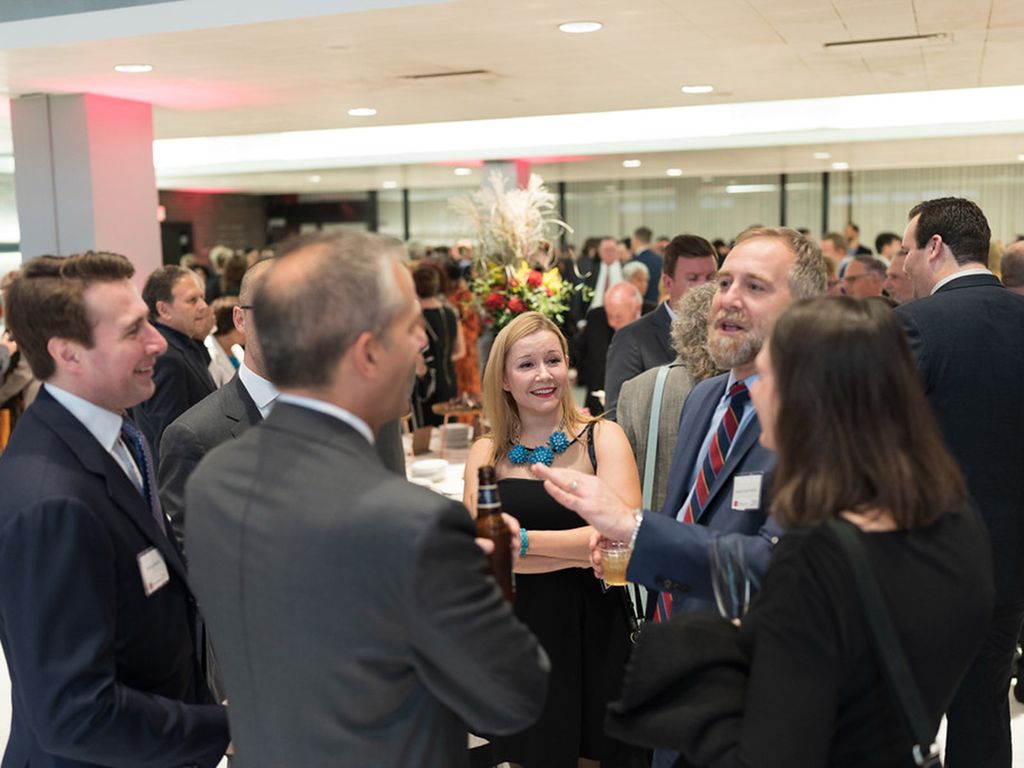 Alumni, faculty, staff, and friends of Boston University School of Law gathered to celebrate the school's 150th anniversary